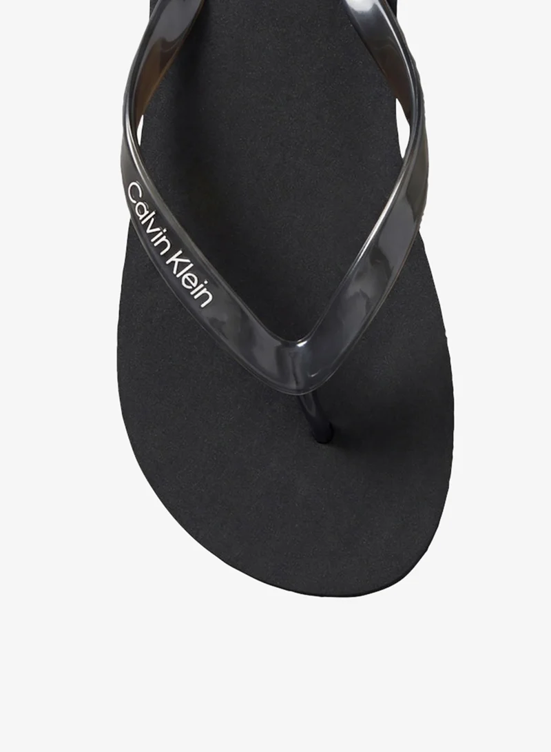 CALVIN KLEIN  Arwa - Metallic Pearlised Flip Flops for Women | Best Price UAE
